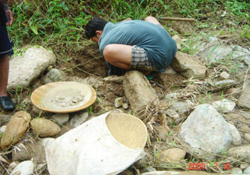 老撾、柬埔寨淘沙金